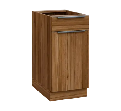 SIS - 4DZ spodní skříňka, 1-dveřová, 1-zásuvková, pravá, 870x400x600, ořech světlý SIS - 4DZ spodní skříňka, 1-dveřová, 1-zásuvková, pravá, 870x400x600, ořech světlý